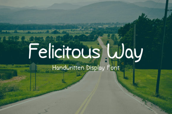 A Smart Brush Font for Campaign Designers