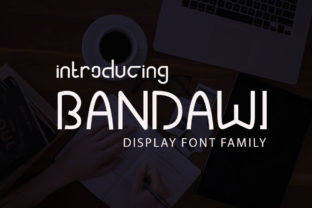 Bandawi: A Display Font with Bold Editorial Character