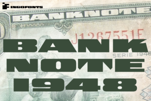 Banknote 1948: A Display Font That Elevates Small Brands