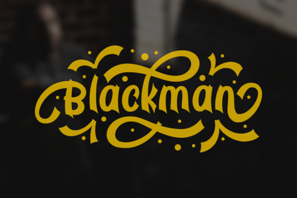 Blackman: A Display Font That Makes Your Business Look Polished