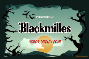 Blackmilles: The Display Font That Elevates Your Brand
