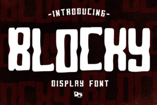 Blocky Display Font: A Crafter’s Honest Review for Labels and Printables