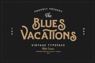 Blues Vacations Display Font: Southern Charm for Campaigns