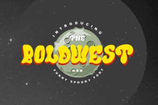 Boldwest: A Playful Display Font with Vintage Soul