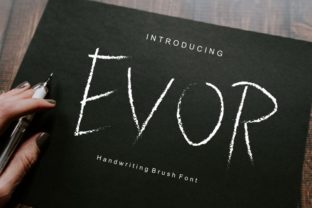 Choosing Evor: A Display Font for Online Character