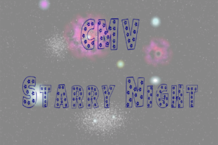 CMV Starry Night: A Sweet Display Font for Editorial Projects