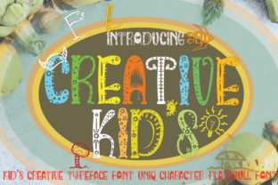 Creative Kids: A Playful Display Font for Campaigns
