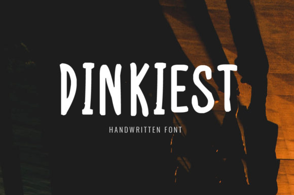 Dinkiest: A Bold Display Font for Campaign Creatives