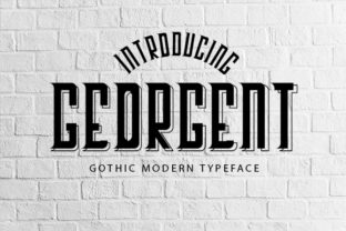 Georgent: A Bold Display Font That Commands Attention in Campaigns