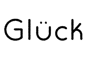 Gluck Rough: A Rounded Display Font for Warm Editorial Design