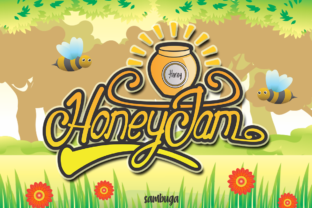 Honey Jam Font: Sweet & Cool Display Typeface