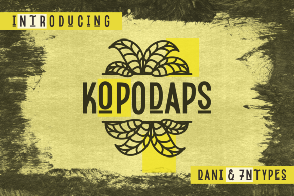 Kopodaps: A Display Font That Feels Like a Real Brand Voice