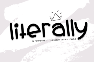 Literally: A Display Font with Whimsical Charm