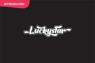 Luckystar: A Display Typeface That Brings Handmade Labels to Life