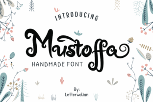 Mustoffa Font: A Handwritten Typeface for Business Branding