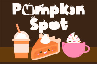 Pumpkin Spot: A Display Font with Autumn Warmth