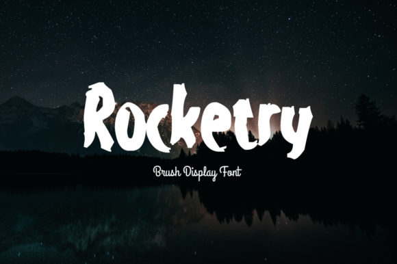 Rocketry: A Bold Display Font for Makers and Creatives