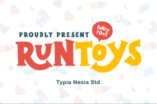 Runtoys Font: A Playful Typeface for Bold Campaign Graphics