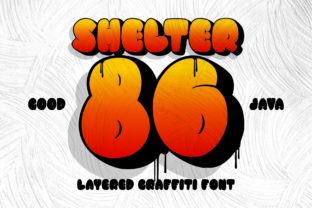 Shelter 86: A Graffiti-Inspired Display Font for Digital Design