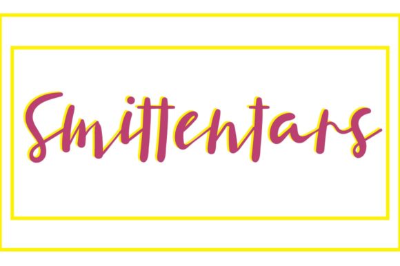 Smittentars: A Playful Display Font for Bold Campaigns