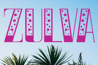 Zulva: A Display Font That Means What It Says